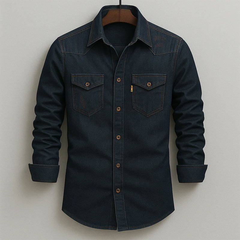 Griffin Denim Shirt
