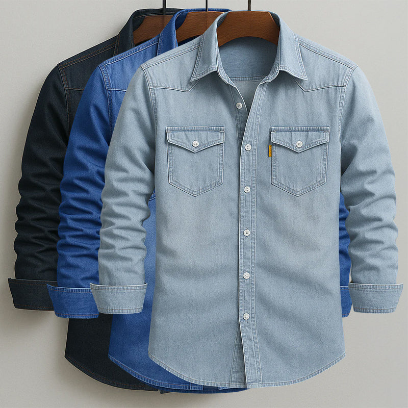 Griffin Denim Shirt