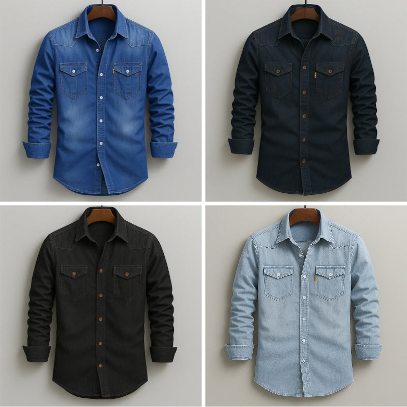 Griffin Denim Shirt