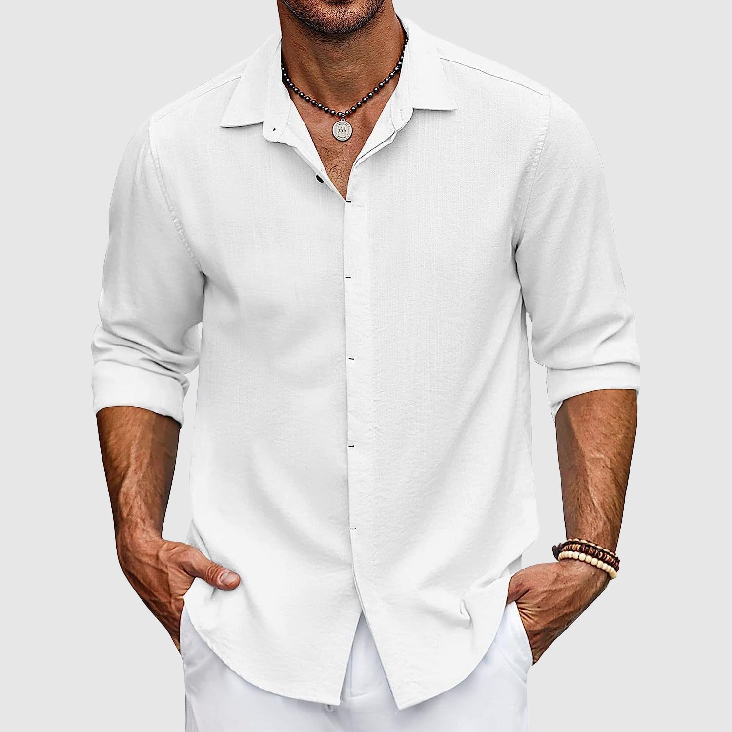 Coastal Button-Up Shirt