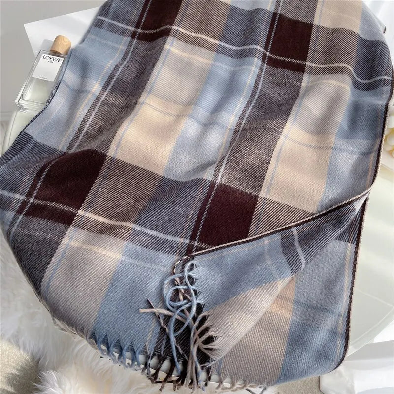 Harmony Twill Plaid Scarf