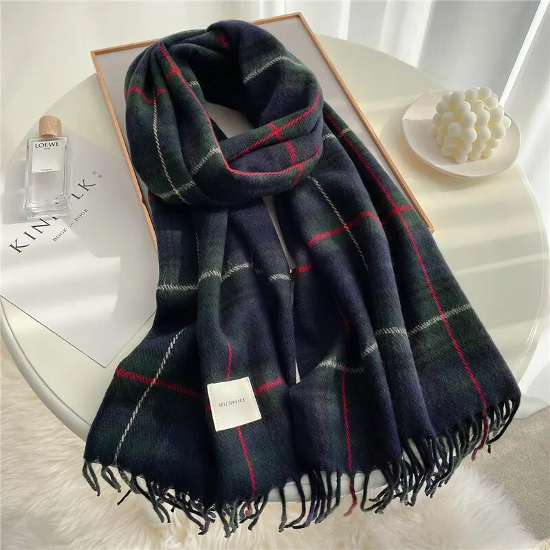 Harmony Twill Plaid Scarf