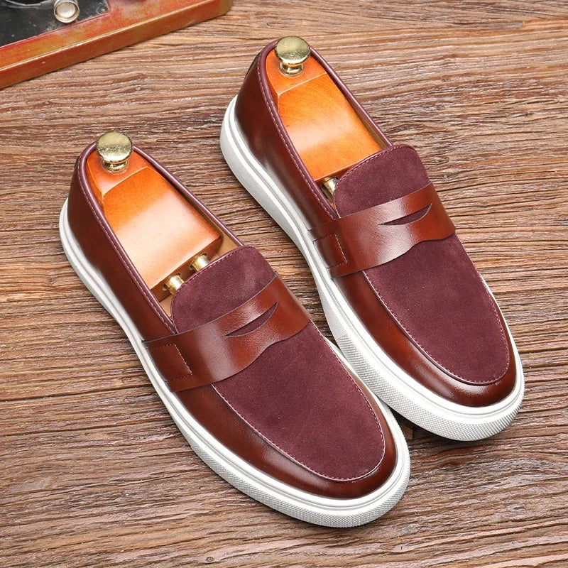 Saville Leather Sneakers