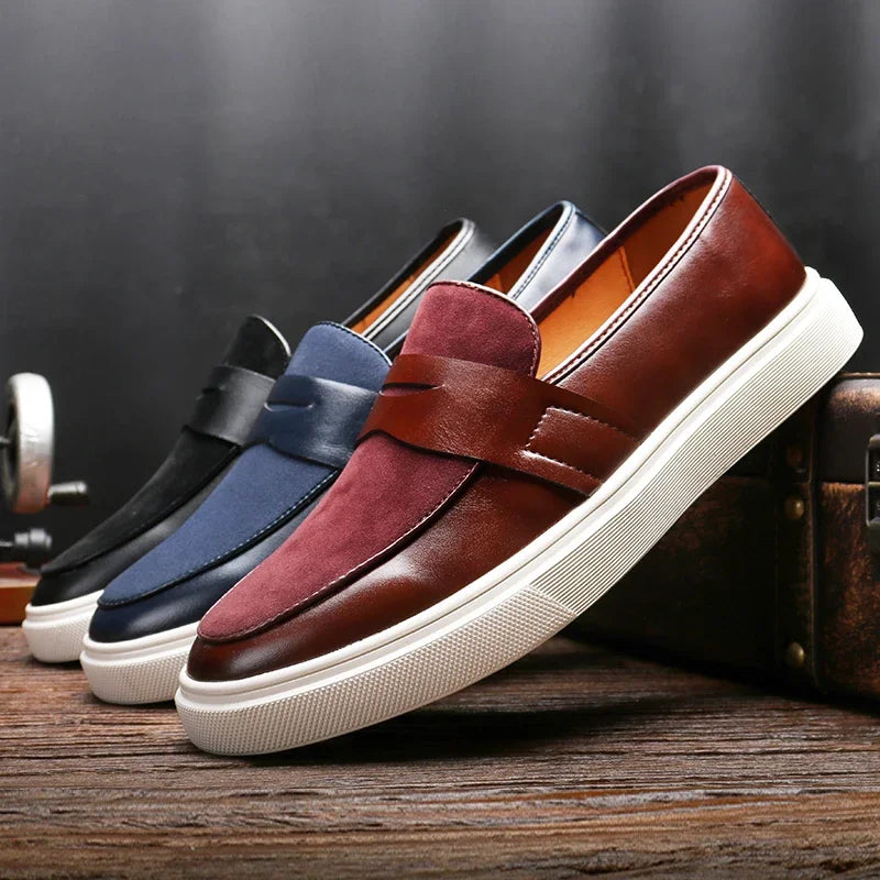 Saville Leather Sneakers