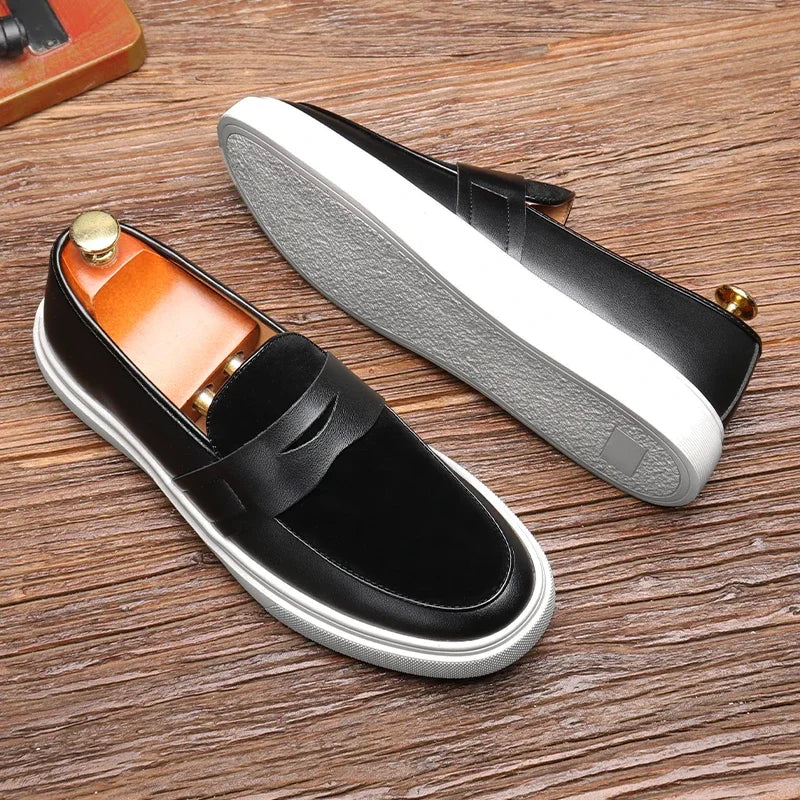 Saville Leather Sneakers