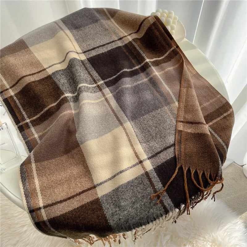 Harmony Twill Plaid Scarf