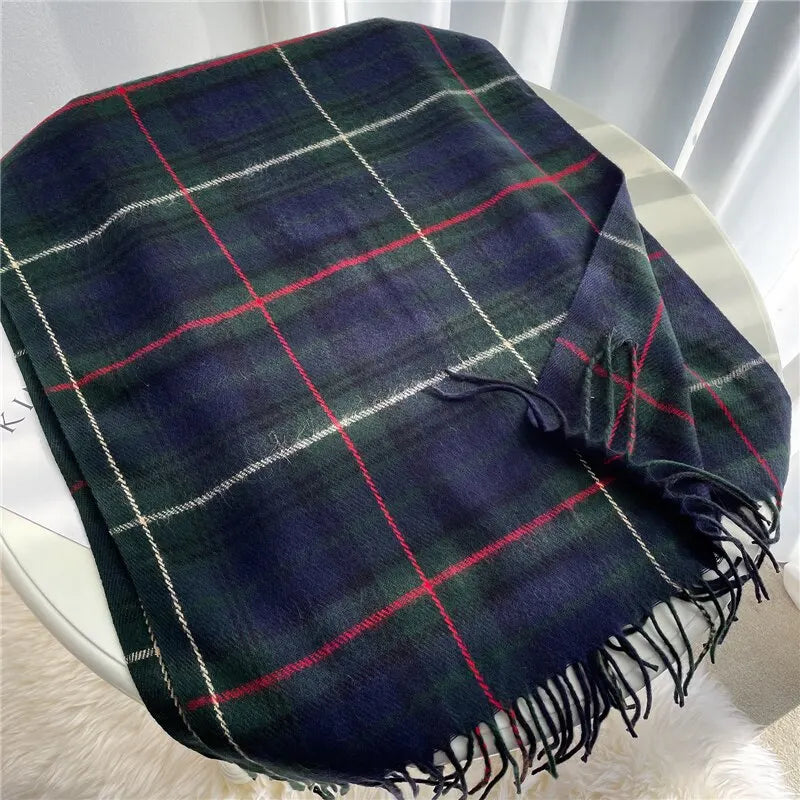 Harmony Twill Plaid Scarf