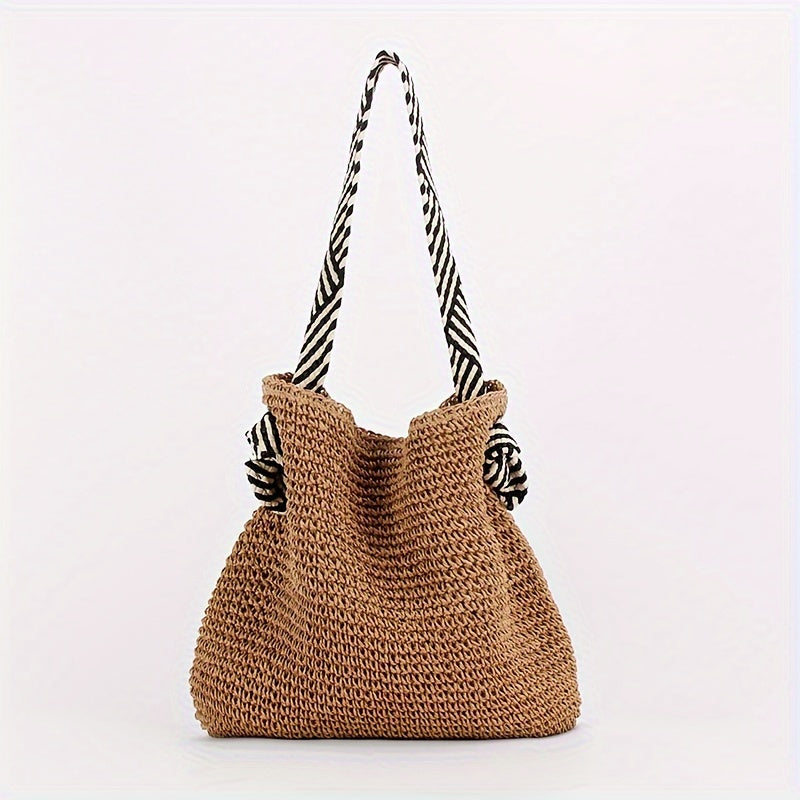 Aurelle Woven Carryall