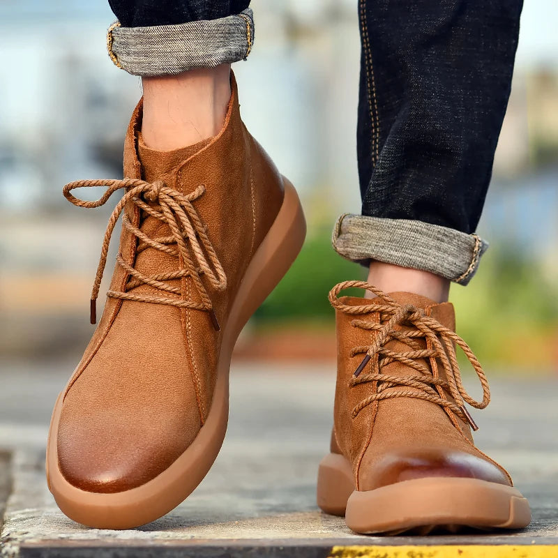 Fabio High‑Top Boots