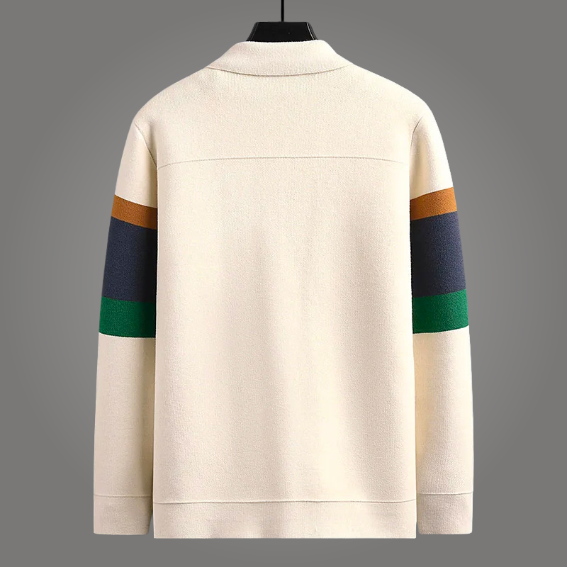 Contour Stripe Cardigan