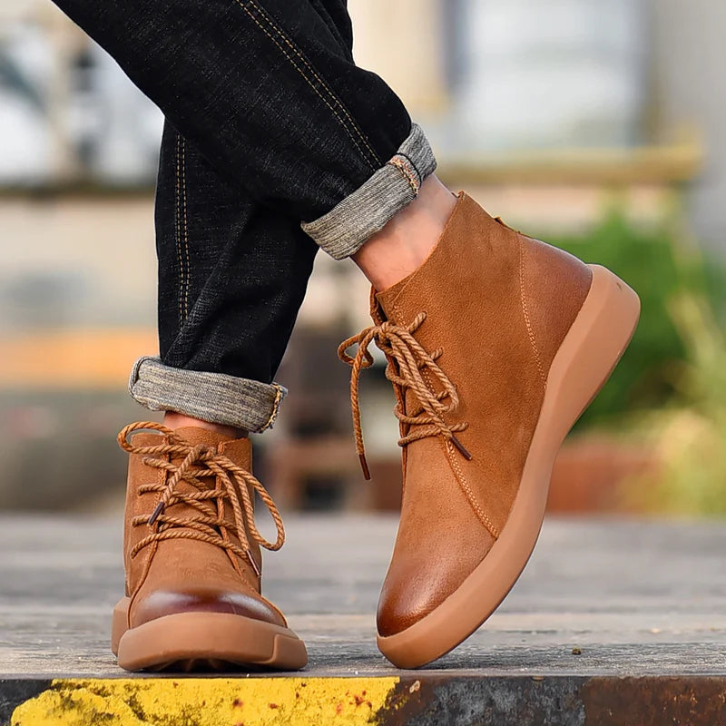 Fabio High‑Top Boots