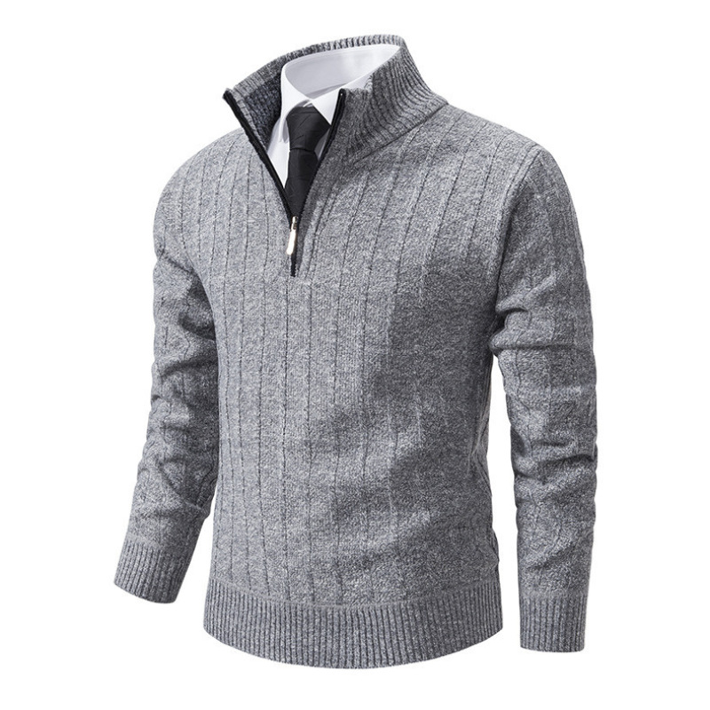 Lorenzo Quarter-Zip Sweater