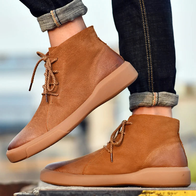 Fabio High‑Top Boots