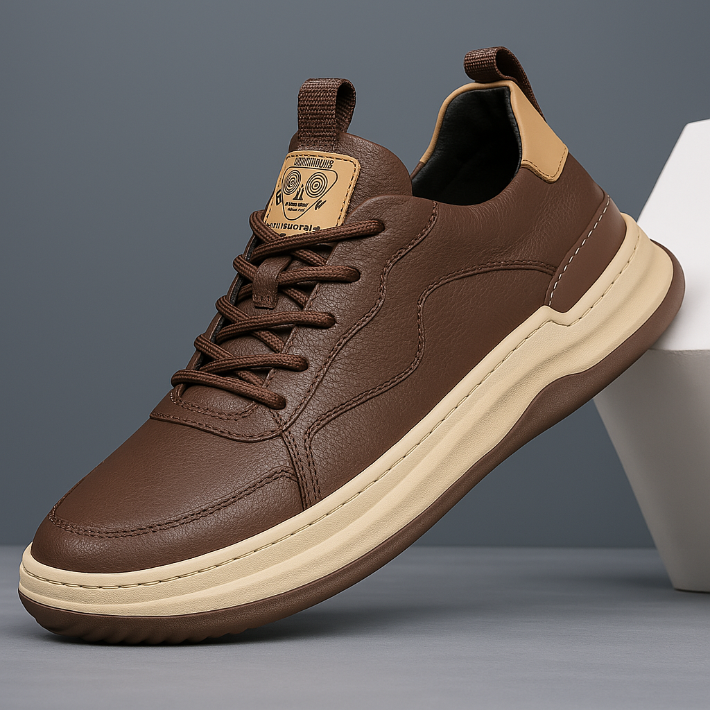 Fabio Leather Sneakers