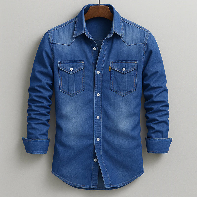 Griffin Denim Shirt