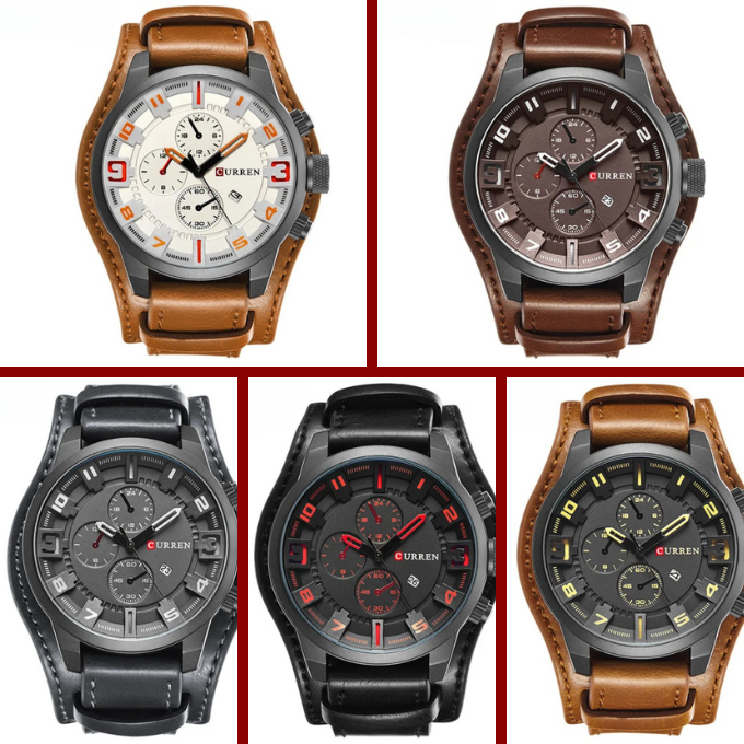 Astor Leather Chrono
