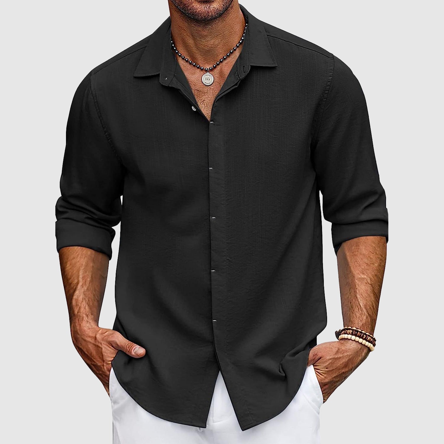 Coastal Button-Up Shirt