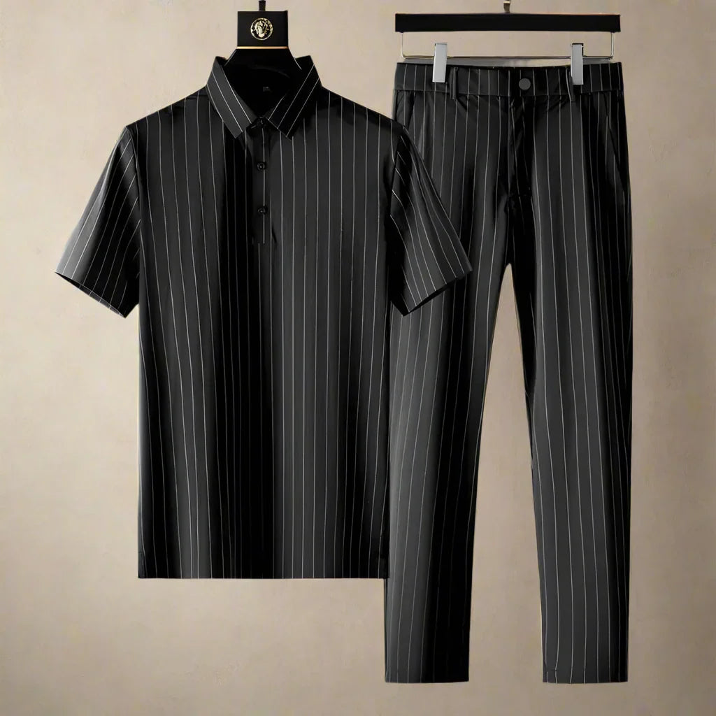 Marcel Pinstripe Set