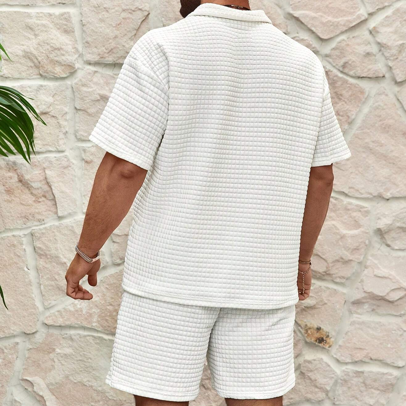 Mercer Waffle Knit Set
